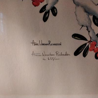 Anne Worsham Richardson Signed and Numbered
