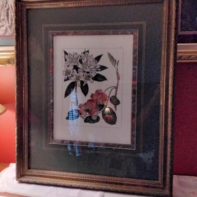 Gorgeous Print With Exquisite Frame and Mats