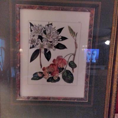 Gorgeous Print With Exquisite Frame and Mats