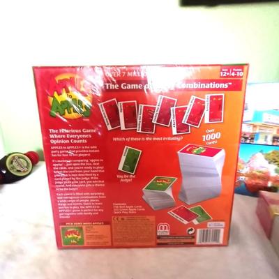 NEW APPLES TO APPLES GAME-FOUR NEW PUZZLES AND BRAIN QUEST