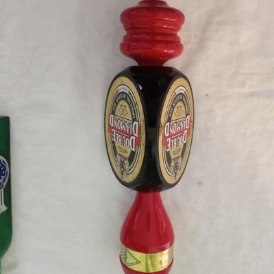 ROLLING ROCK AND DOUBLE DIAMOND BEER TAPS