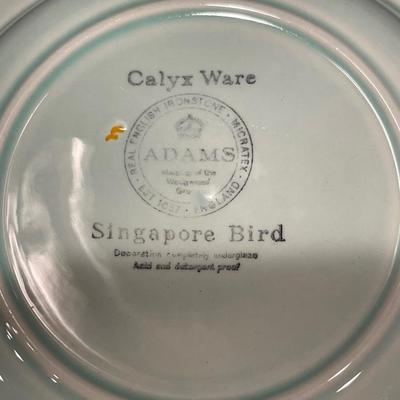 Singapore Bird by Adams , Calyx-ware