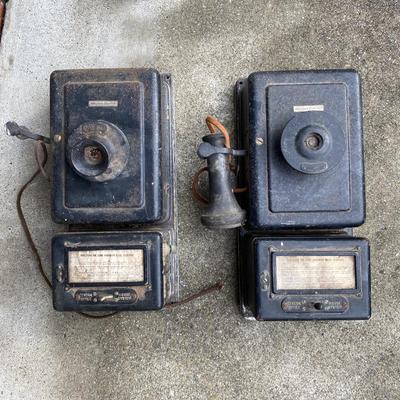 2 Vintage Apartment Intercoms