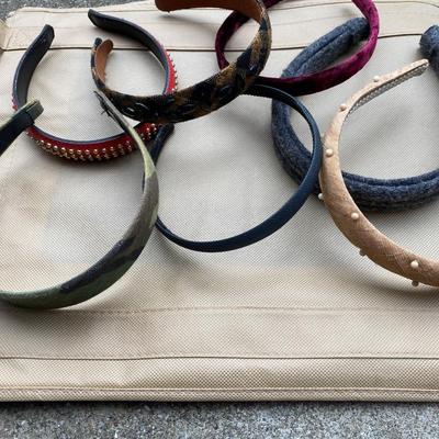 7 Headbands, some designer