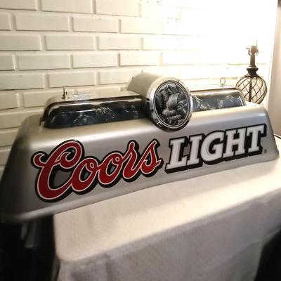 BAR STYLE "COORS LIGHT" LIGHT