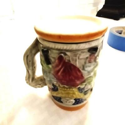 FOUR BEER STEINS