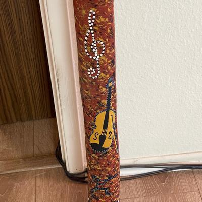 Lot 62 Digeriedoo Australia Aboriginal Music Instrument Custom Made 50" Tall