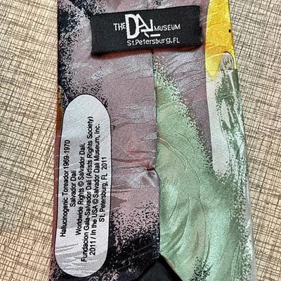 Lot 73 Vintage Salvador Dali Silk Tie "Hallucinogenic Toreador"