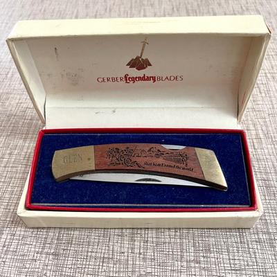 Lot 86 Gerber Legendary Blades Pocket Knife 1976 American Bicentennial