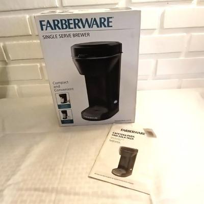 NEW IN BOX FARERWARE SINGLE CUP BREWER