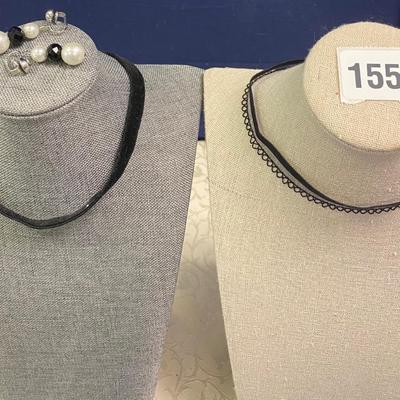 Chokers and Clip Earrings