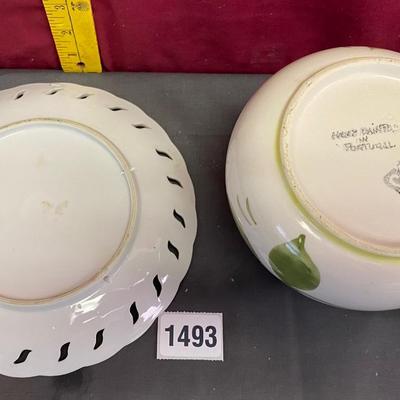 Pitcher and Plate