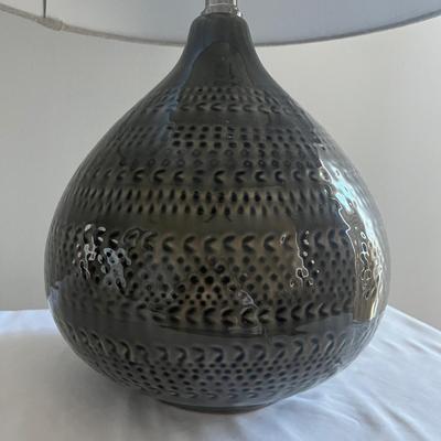 Pair of Matching Ceramic Table Lamps (M-MG)
