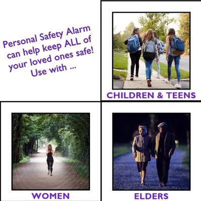 Personal Safety Alarm Keychain