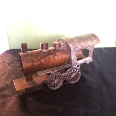 2 VINTAGE METAL TRAINS