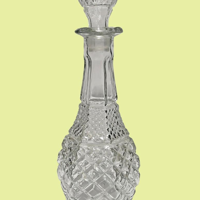 Vintage Anchor Hocking Wexford Decanter & Stopper