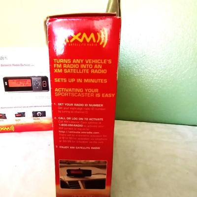 NEW IN BOX XM SPORTSCASTOR