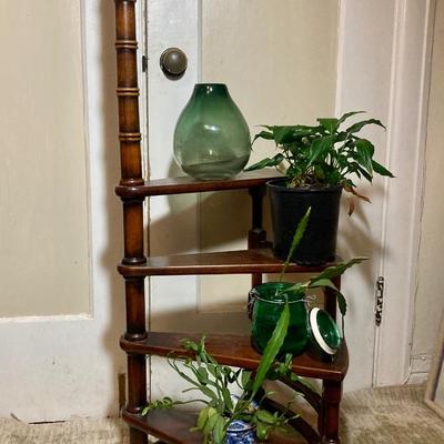 Vintage Italian MCM Spiral Library Steps Display Stand