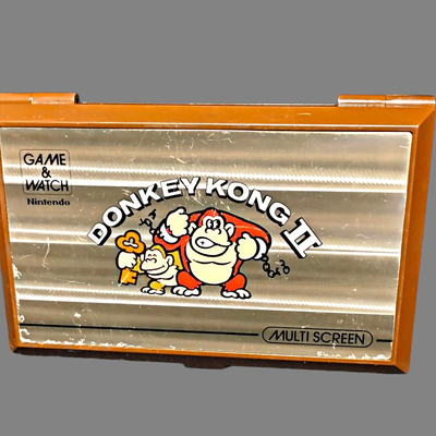 Vingtage (1983) Nintendo "Donkey Kong II Game & Watch"