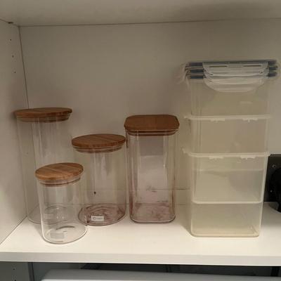 Trinity Glass Canisters & Lock and Lock Containers (L-MG)