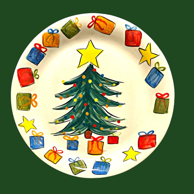 Santa's Cookie Plate?