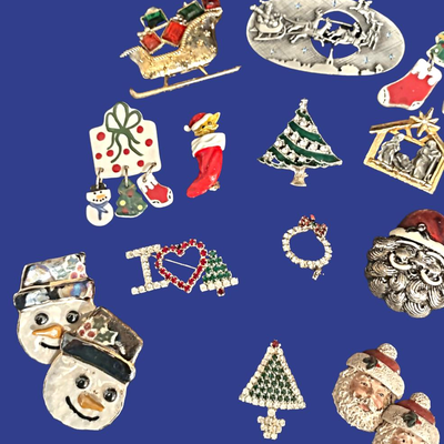 Assorted Christmas Jewelry