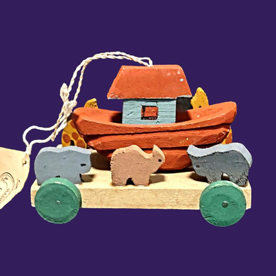 Noah's Ark Handade Ornament