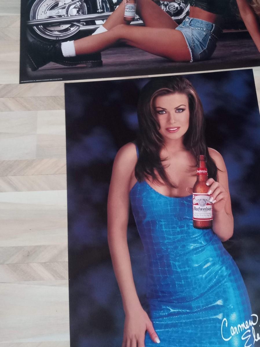 CARMEN ELECTRA BUDWEISER POSTER | EstateSales.org