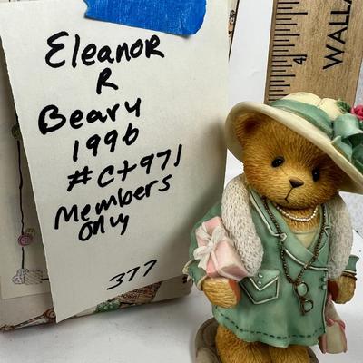 Cherished Teddies Elenor P Beary
