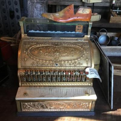 Antique National Cash Register