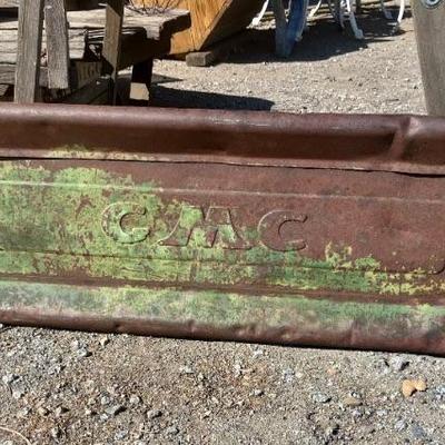 Vintage GMC Pickup Tailgate