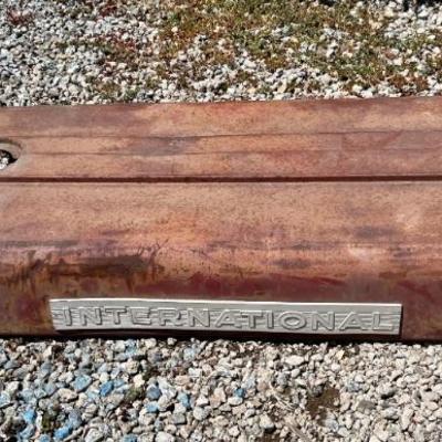 Vintage International Tractor Hood