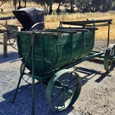 Horse Drawn Spray Rig Wagon 