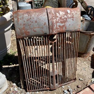 Vintage Tractor Grill