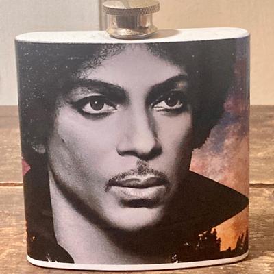 Metal Flask featuring the artist formerly known as “Princeâ€