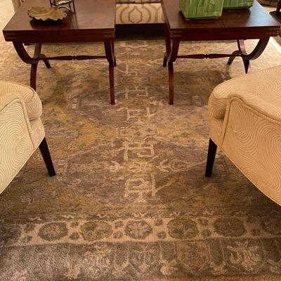 Nice Indian Woolmark area rug