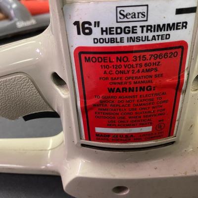 Craftsman Hedge Trimmer