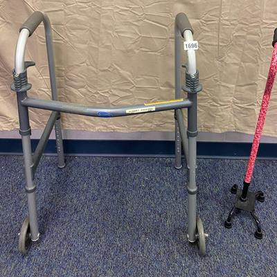 Walker and Cane