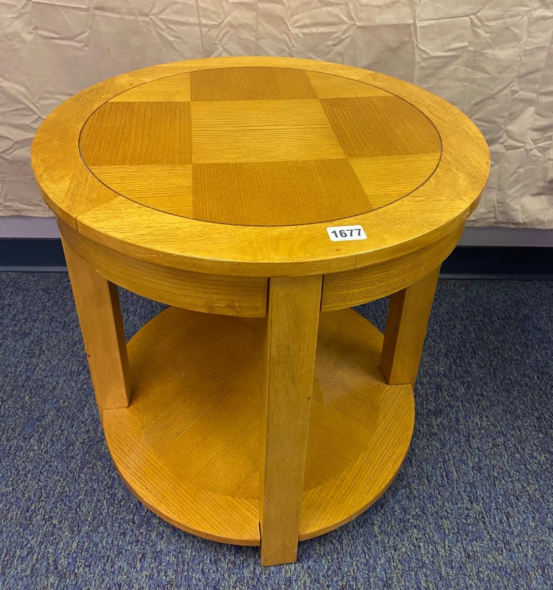Round End Table