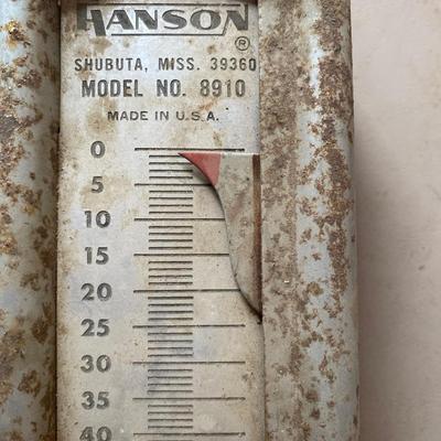 Vintage Hansen, hanging scale