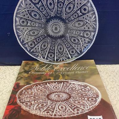 Noble Glass Platter