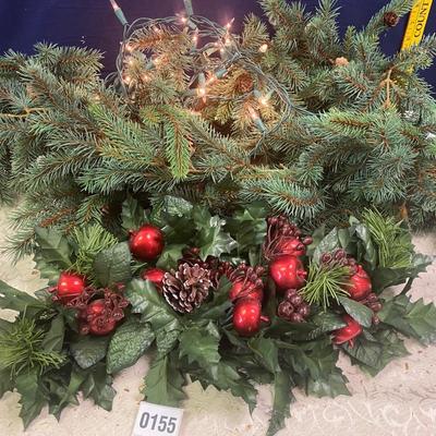 Garland and Candle Ring