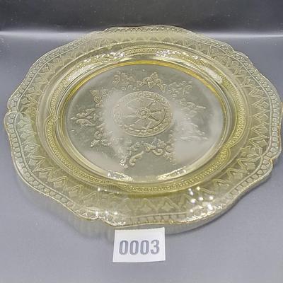 Amber Depression Glass