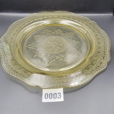 Amber Depression Glass