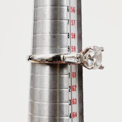 925 SILVER CUBIC ZIRCONIA RING