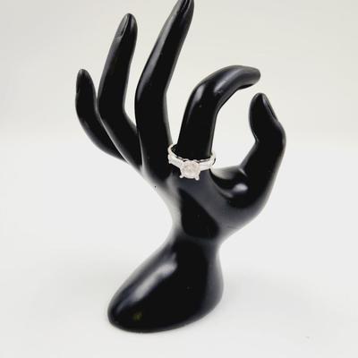 925 SILVER CUBIC ZIRCONIA RING