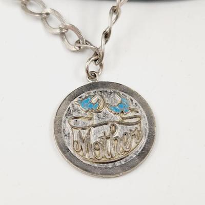 STERLING LOVE TOOTS "MOTHER" BRACELET