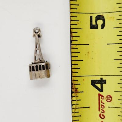 STERLING TRAM CHARM