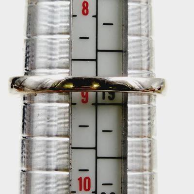 . 925 SILVER (CHINA) CZ RING SIZE 9