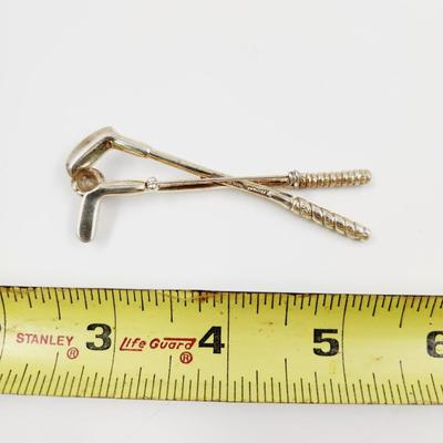. 925 SILVER GOLF CLUB PENDANT
